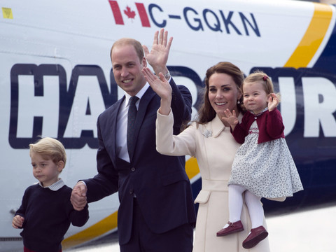 William, Kate et leurs enfants ont quitté le Canada