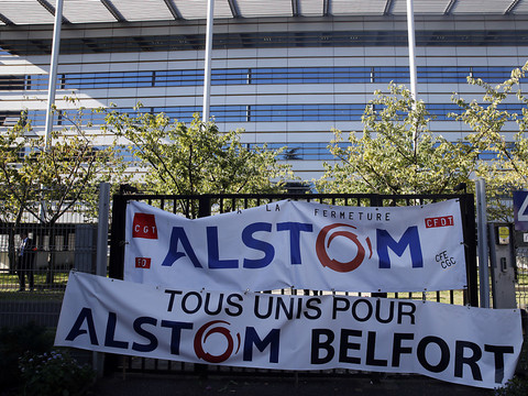 Alstom: l'intersyndicale d'Alstom Belfort appelle à la grève