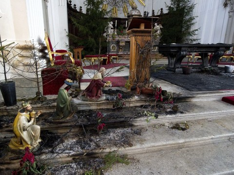 L'incendiaire de la cathédrale de Soleure met le feu à sa cellule