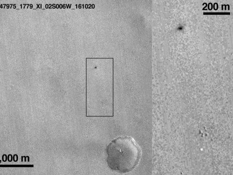 L'atterrisseur européen Schiaparelli s'est écrasé sur Mars
