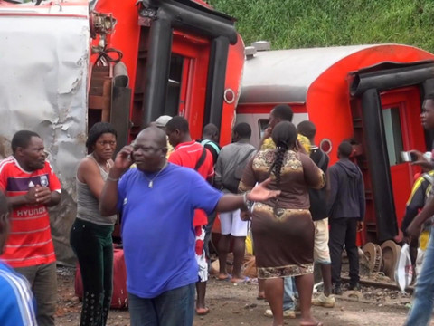 Au moins 70 morts dans un accident de train au Cameroun