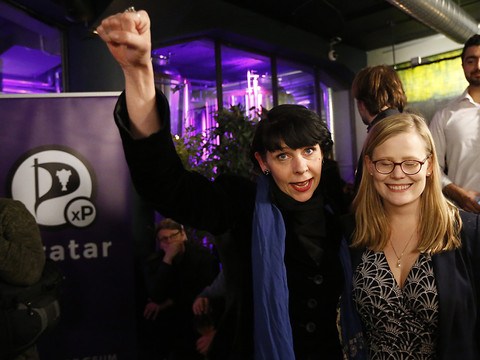 Le parti pirate 3e aux législatives