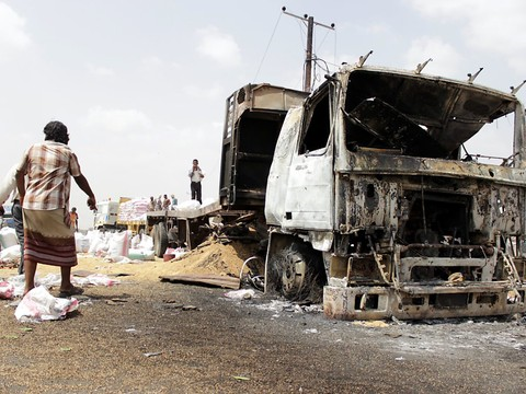 Soixante morts au Yémen dans une frappe de la coalition