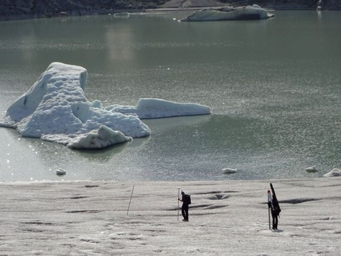La fonte des glaciers a ralenti ces douze derniers mois