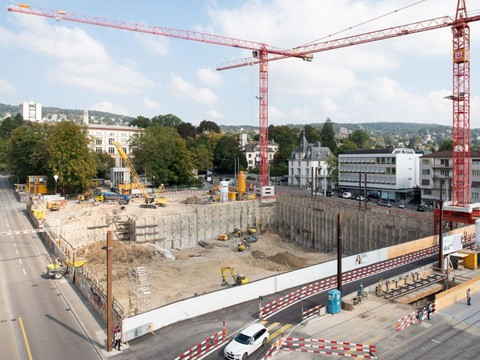 La première pierre de l'extension du Kunsthaus de Zurich est posée