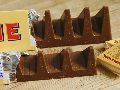 Cure de minceur pour le Toblerone au Royaume-Uni