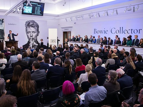 La collection d'oeuvres d'art de Bowie atteint plus de 30 millions