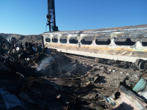 Au moins 40 morts dans une collision ferroviaire en Iran