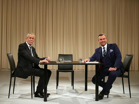 Débat tendu entre les 2 candidats à la présidentielle autrichienne