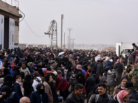 Au moins 400'000 déplacés en raison des combats à Alep