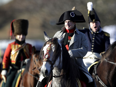 La bataille d'Austerlitz reconstituée par des férus d'histoire