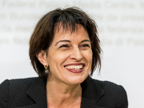 Doris Leuthard élue présidente de la Confédération pour la 2e fois