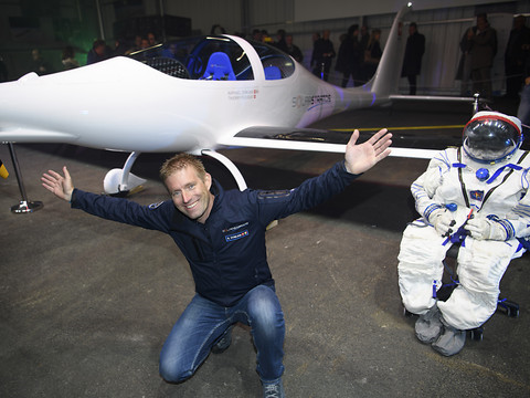 Raphaël Domjan a dévoilé son avion stratosphérique