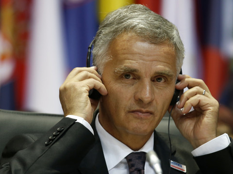 Burkhalter observe une détérioration de la sécurité en Europe