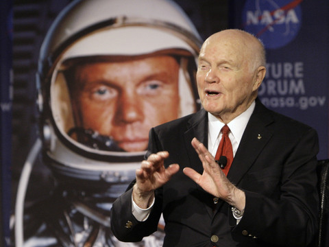 John Glenn, premier Américain à orbiter la Terre, est mort