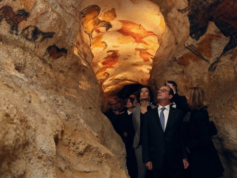 Inauguration de Lascaux-4, réplique intégrale de la fameuse grotte