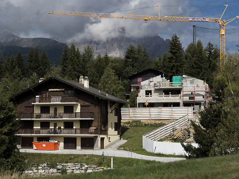 Prix des logements en baisse depuis l'adoption de la Lex Weber