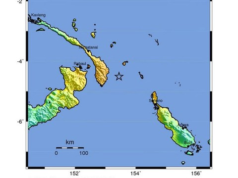 Alerte au tsunami levée au large de la Papouasie Nouvelle Guinée