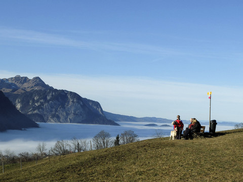 Le foehn amène des températures printanières