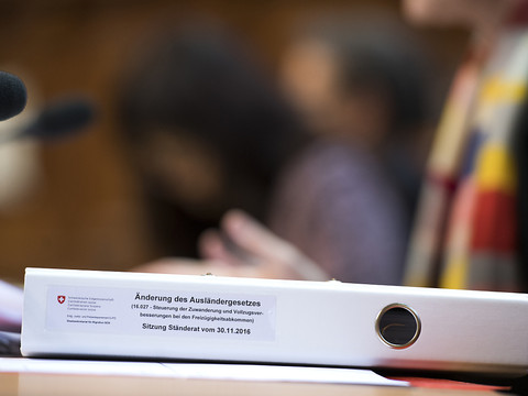 Initiative anti-immigration: référendum contre la loi d'application