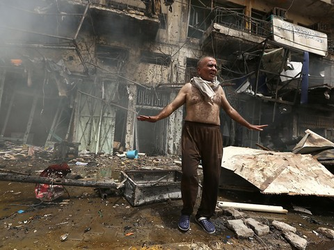 Veille de Nouvel An sanglante sur un marché de Bagdad