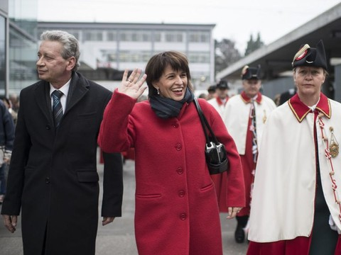 Doris Leuthard met en garde contre la montée du nationalisme