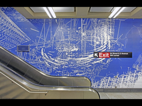 Les New-Yorkais aux anges devant leurs nouvelles stations de métro