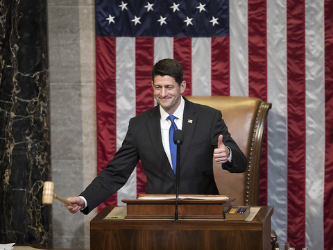 Paul Ryan réélu président de la Chambre des représentants