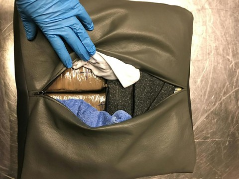 Les gardes-frontière haut-valaisans découvre plus de 8 kg de cannabis