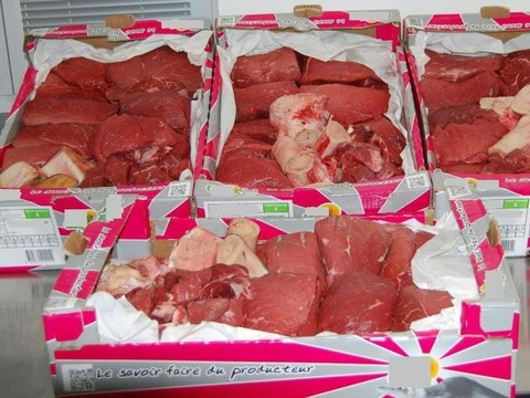 68 tonnes de viande importées illégalement en Suisse