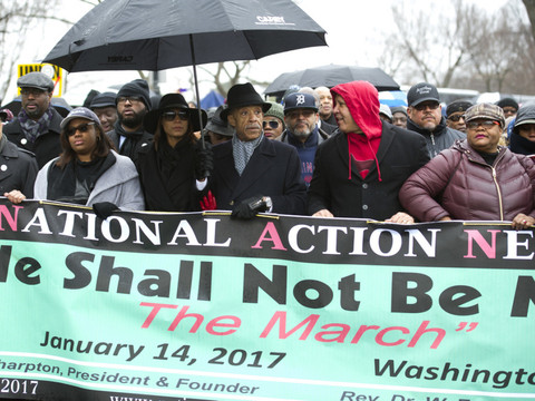 Début à Washington d'une semaine de manifestations anti-Trump