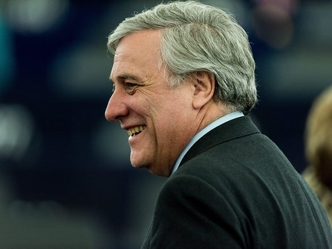 Antonio Tajani a été élu à la présidence du Parlement européen