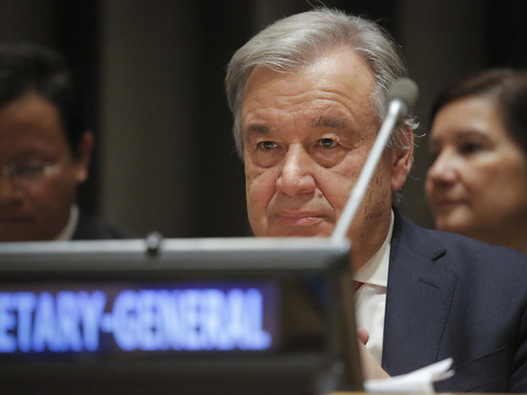 ONU: Guterres salue l'effort chinois et veut travailler avec Trump