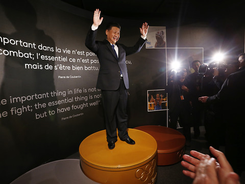 Visite historique du CIO à Lausanne, avant l'ONU à Genève