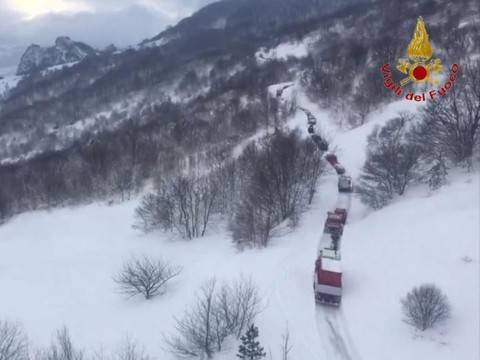Avalanche en Italie: 