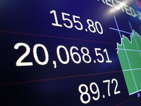 Le Dow Jones dépasse pour la première fois les 20'000 points