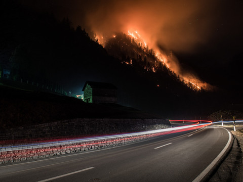 L'inattention, cause possible des incendies dans les Grisons