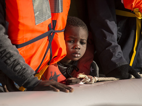 Plus d'un millier de migrants secourus au large de la Libye