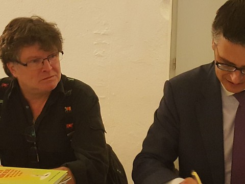 Plonk et Replonk posent leur valise à Porrentruy (JU)