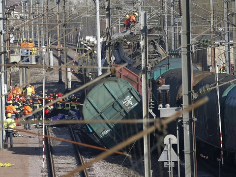 Accident de trains au Luxembourg: un conducteur tué, l'autre blessé