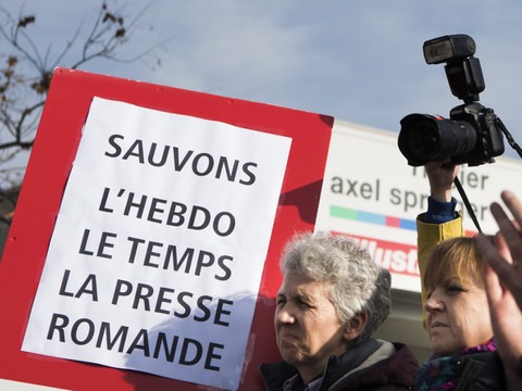 Trente-six postes supprimés au Temps et à L'Hebdo