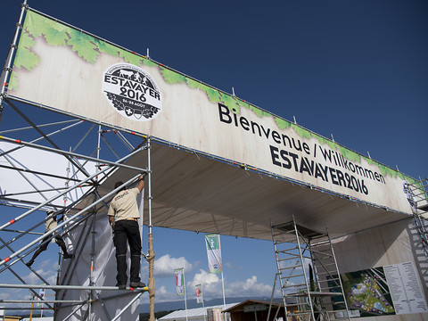 Fête fédérale de lutte: 64'000 heures payées à 6000 bosseurs