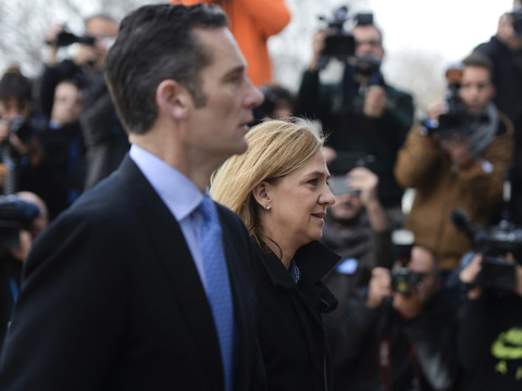 L'infante Cristina blanchie dans le procès pour fraude fiscale