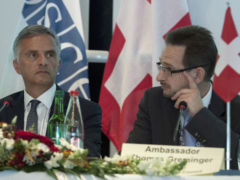 Un Suisse candidat pour devenir secrétaire général de l'OSCE