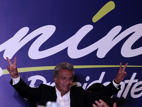 Equateur: le candidat de la gauche en tête, selon les estimations