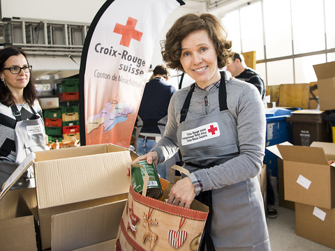 Première mission de Friedrun Burkhalter auprès de la Croix-Rouge