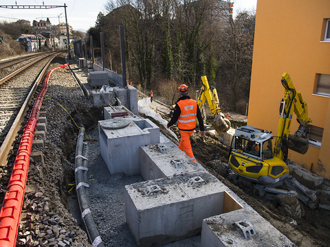 Le trafic CFF Lausanne-Vevey ne sera pleinement rétabli que lundi