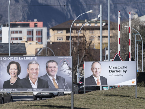 Duels fratricides pour les cinq sièges de l'exécutif valaisan