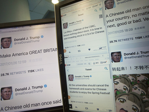 Les médias suisses tentent de composer avec les tweets de Trump
