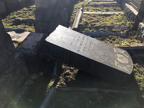 Cimetière juif à New York: pas un acte de vandalisme, dit la police
